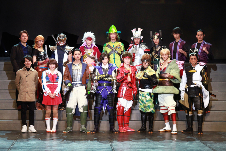 ブロマイド 舞台 戦国BASARA4皇特典 藤田玲 塩野瑛久 井上正大